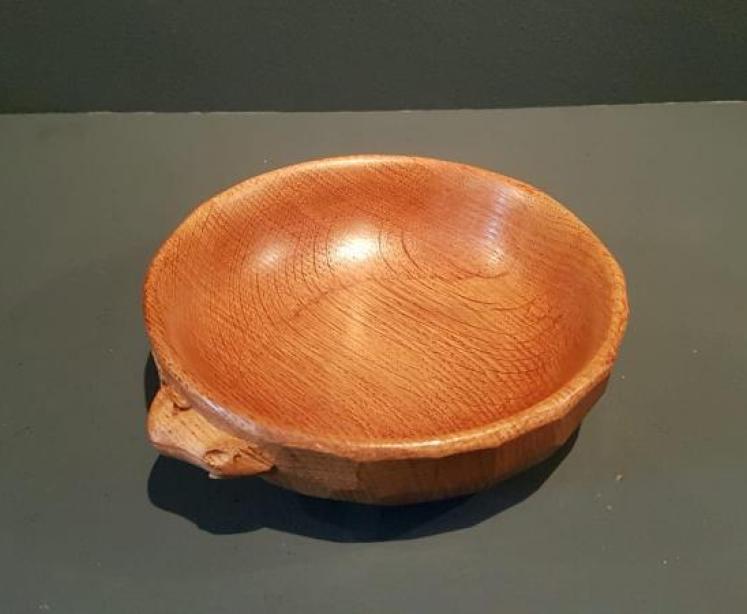 Mouseman Nut Bowl - Image 2