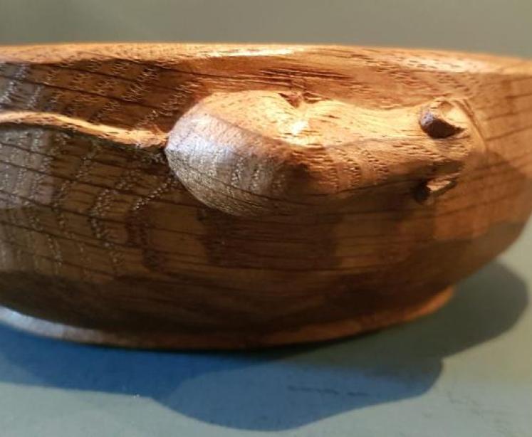 Mouseman Nut Bowl - Image 4