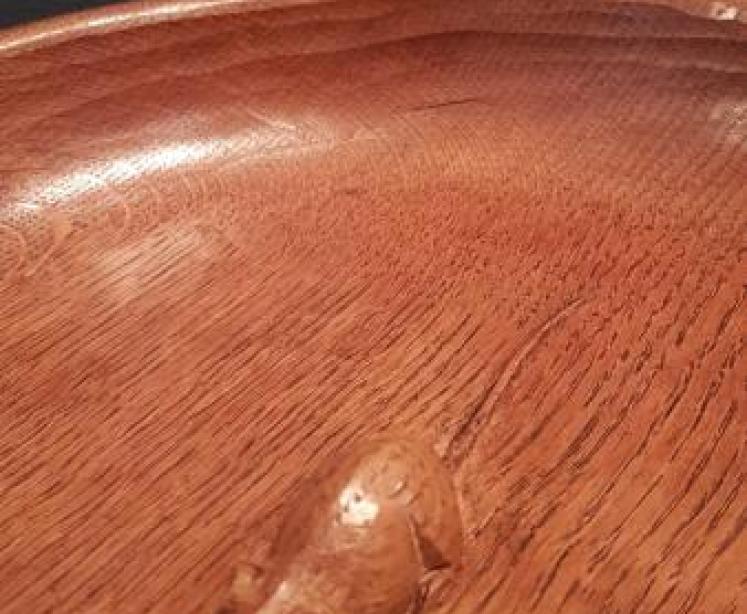 Superb Large Mouseman Fruit Bowl - Image 2