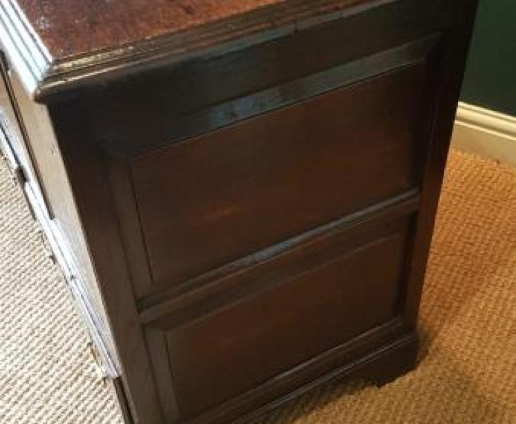 Small George II Oak Mule Chest - Image 3