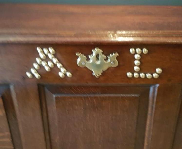 Small George II Oak Mule Chest - Image 4