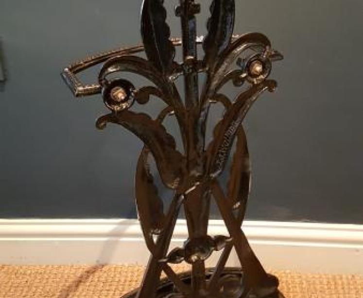 Victorian Cast Iron Stick Stand - Image 7
