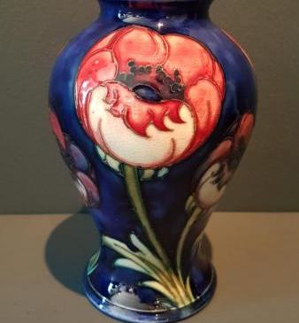 Moorcroft Big Poppy Vase