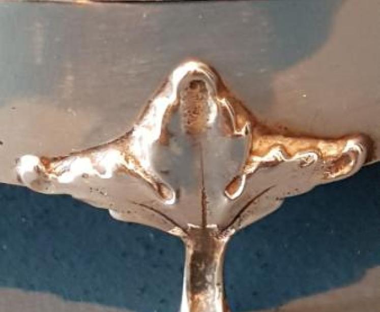 George V Silver and Tortoise Shell Ring Box - Image 7