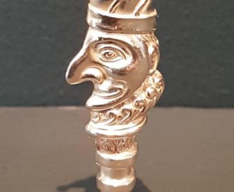 George V Silver Punch Wax Seal - Image 2