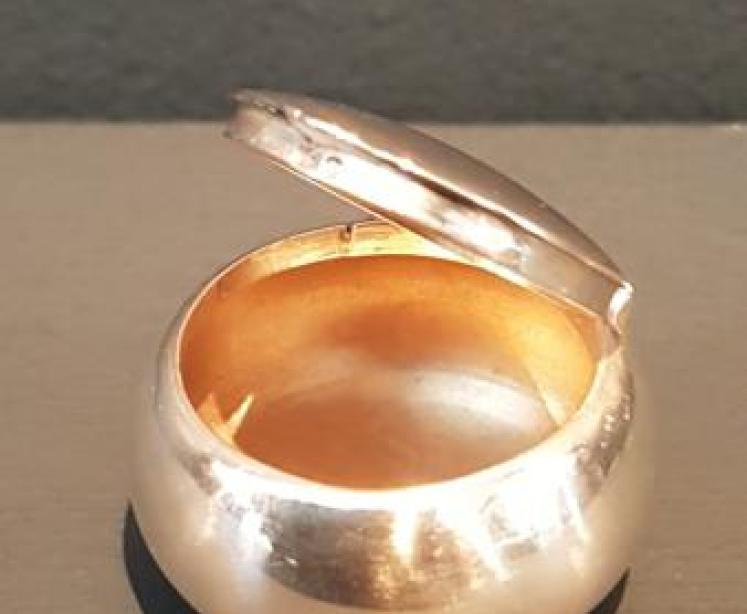 Victorian Spherical Pocket Snuff - Image 3