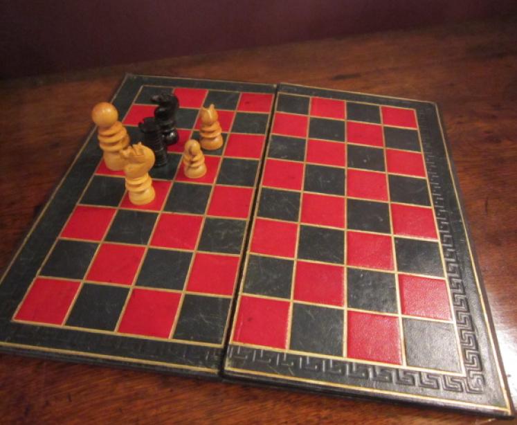 Complete Victorian Mahogany Games Compendium - Image 3