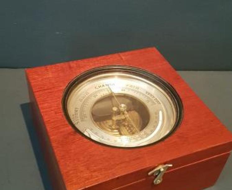 Superb Victorian Boxed Marine Barometer by Vicary - Image 2