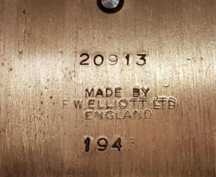 Original RAF Fusse Dial Clock - Image 2