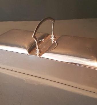 Edwardian Silver Two Section Table Box