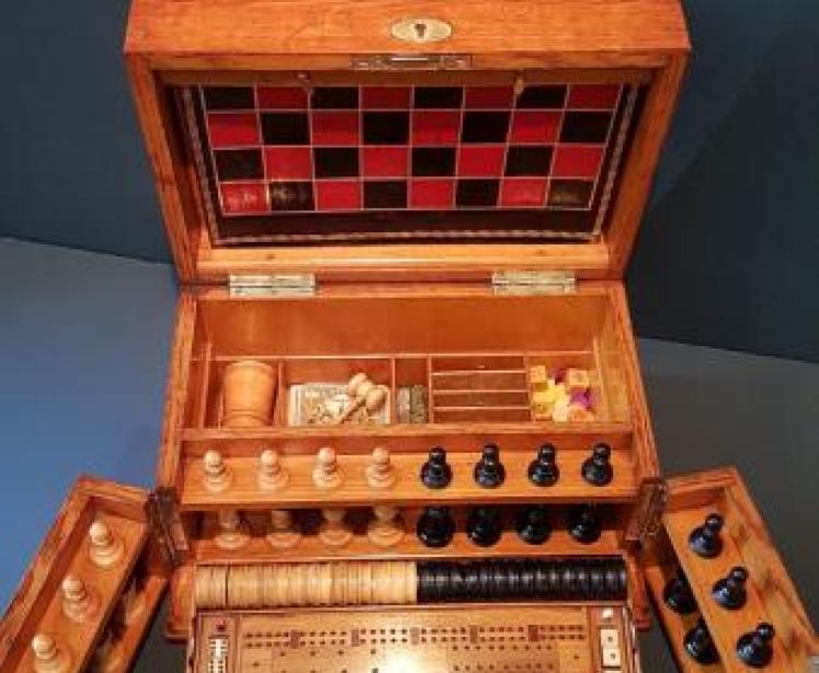 Victorian Oak Games Compendium - Image 1