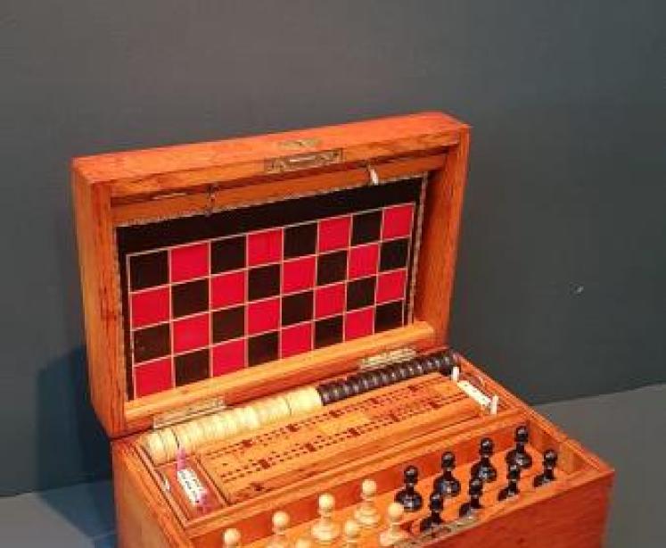 Victorian Oak Games Compendium - Image 3