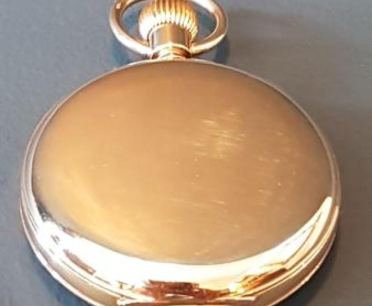George V Period 9ct Gold Pocket Watch - Image 4