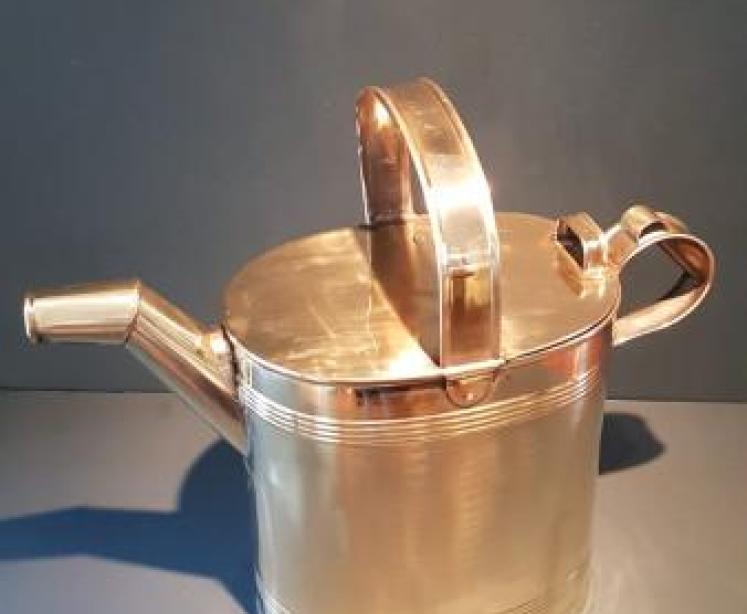Victorian Country House Brass Watering Can - Image 4