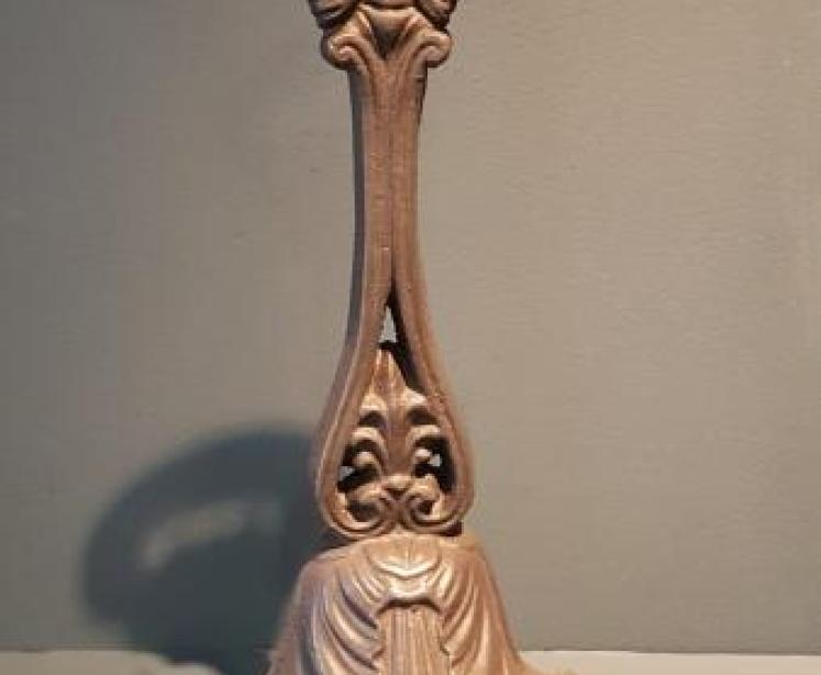 Victorian Coalbrookdale Door Stop - Image 1