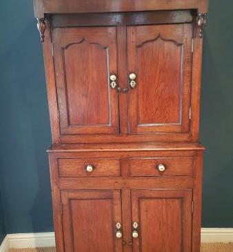 Small George III Oak Didarn.c.1760