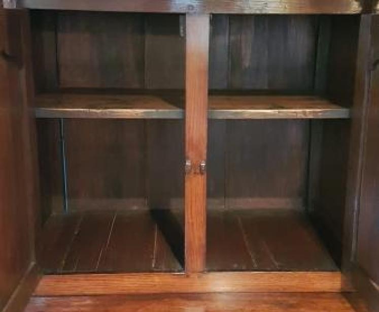 Small George III Oak Didarn.c.1760 - Image 4