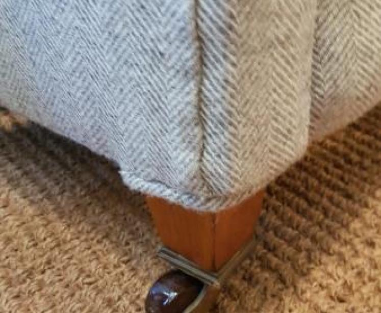 Quality Edwardian Two Seater Sofa - Image 6