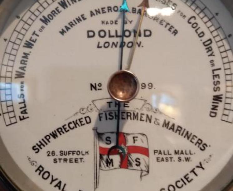 Superb Victorian Fishermans Barometer by Dollond - Image 2