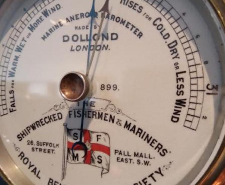 Superb Victorian Fishermans Barometer by Dollond - Image 5
