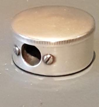 Antique Silver Pencil Sharpener