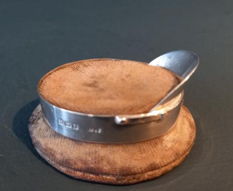 George V Period Silver Novelty Captain's Hat Pin Cushion - Image 5