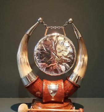 Victorian Oak Country House Dinner Gong