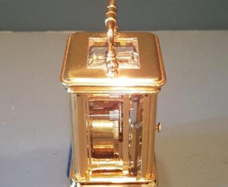 Howell & James Paris Miniature Carriage Clock - Image 3