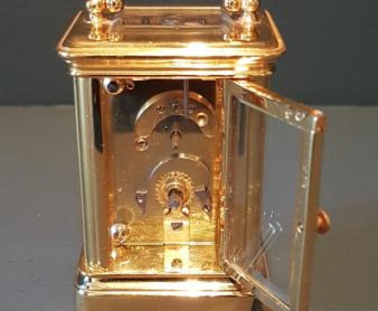 Howell & James Paris Miniature Carriage Clock - Image 4