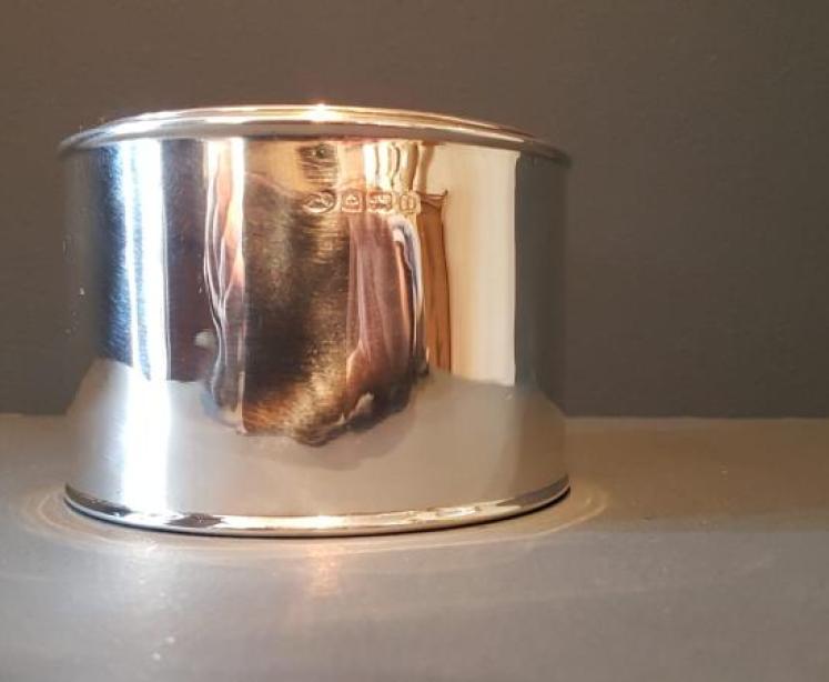 Collectable Asprey's Solid Silver Treacle Tin - Image 2