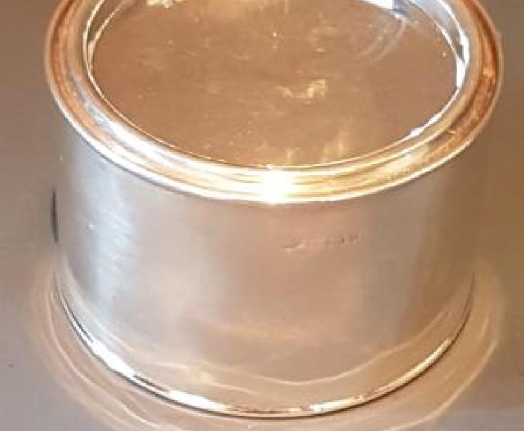Collectable Asprey's Solid Silver Treacle Tin - Image 6