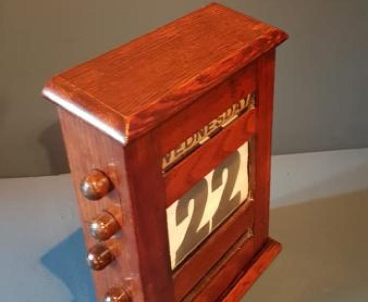 Superior Quality Slanted Desk Calendar - Image 3