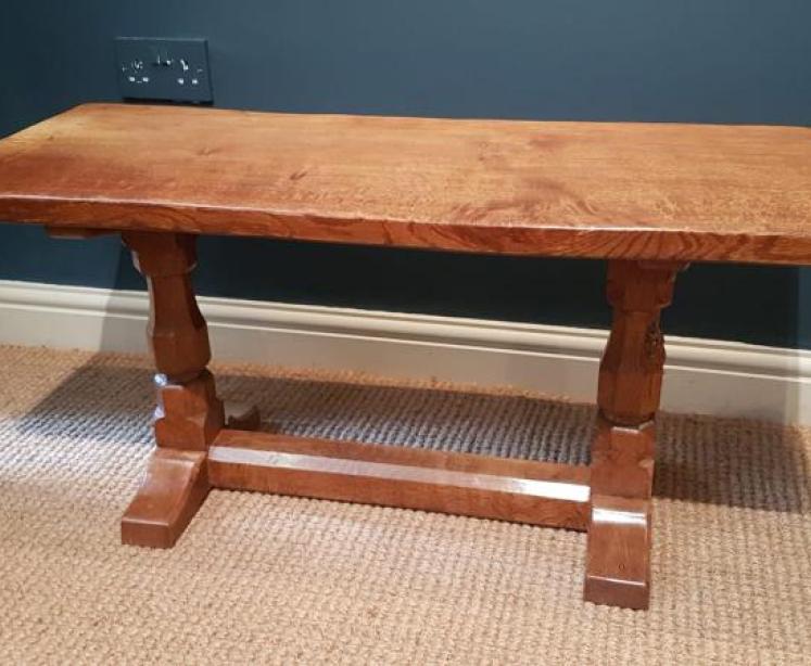 Thompson's of Kilburn Mouseman Coffee Table - Image 1