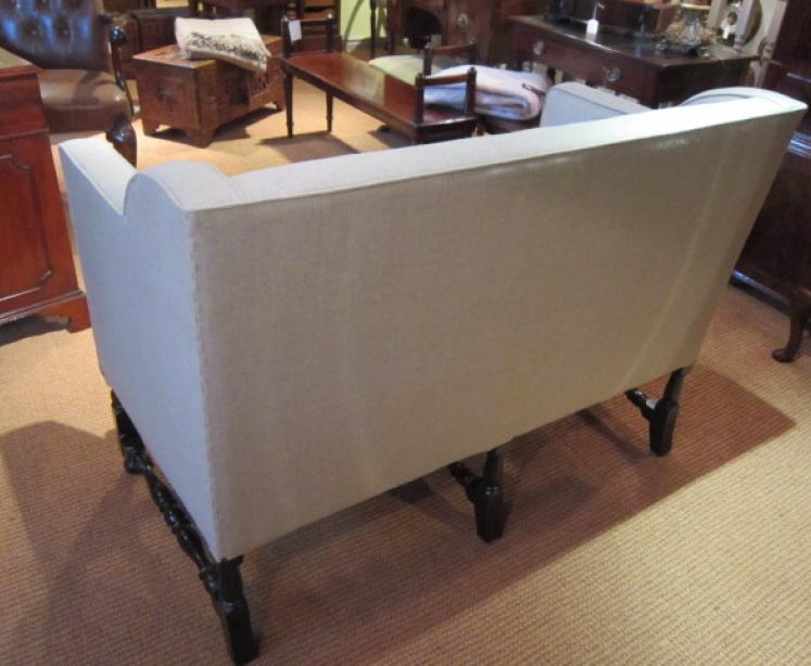 Very Comfortable Victorian Two Seater Settee - Image 4