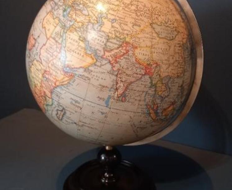 Antique 10" Geographia of London Terrestrial Globe - Image 7