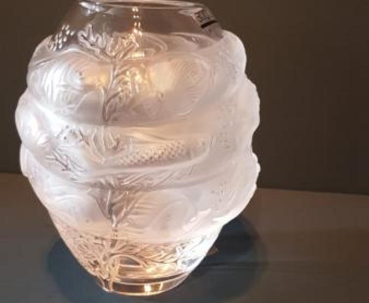 Lalique Tarpon Fish Vase - Image 2