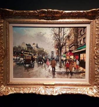 Fine Oil on Canvas by Antoine Blanchard (Marcel Masson)