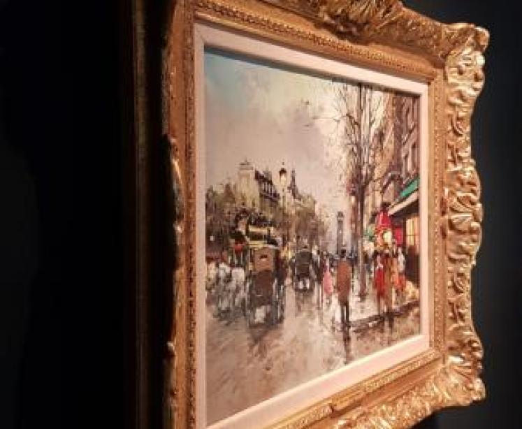 Fine Oil on Canvas by Antoine Blanchard (Marcel Masson) - Image 3