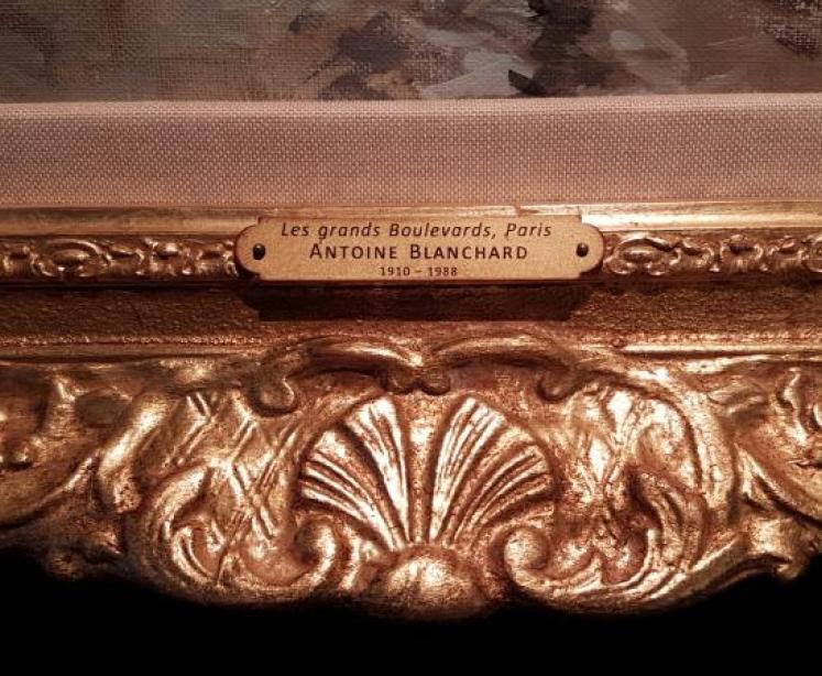 Fine Oil on Canvas by Antoine Blanchard (Marcel Masson) - Image 5