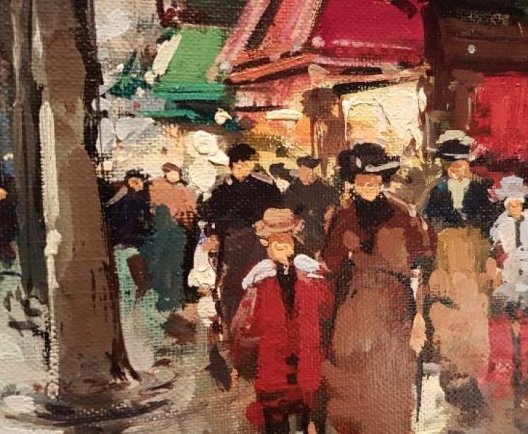 Fine Oil on Canvas by Antoine Blanchard (Marcel Masson) - Image 7