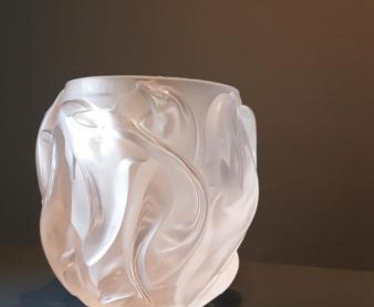 Lalique Dolphins Vase - Image 6