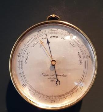 Victorian Marine Barometer by Negretti and Zambra