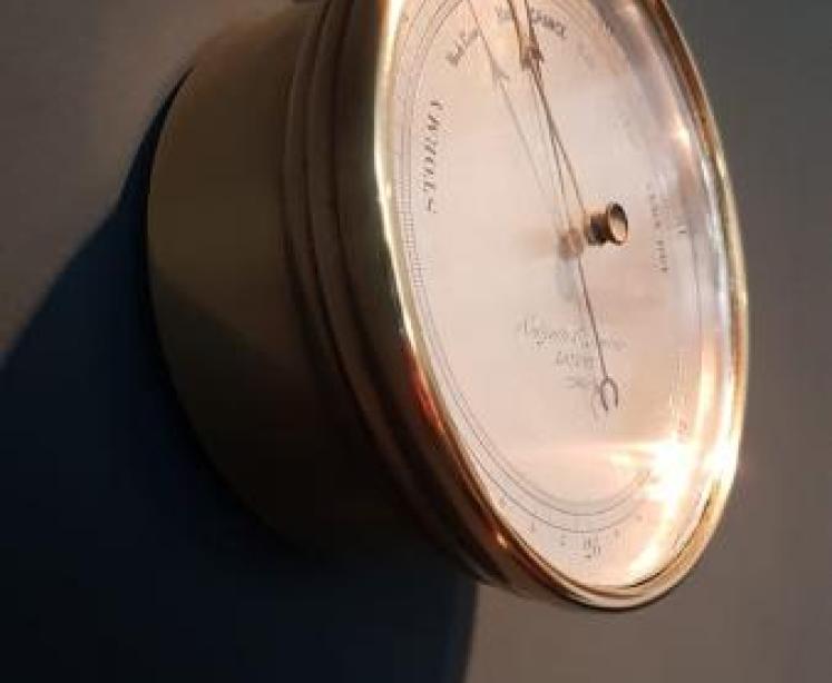 Victorian Marine Barometer by Negretti and Zambra - Image 3