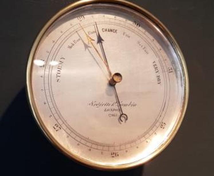 Victorian Marine Barometer by Negretti and Zambra - Image 6