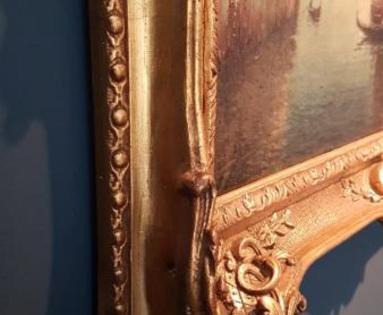 Fine Oil on Canvas By Marc Aldine (Bouvard Snr) - Image 5