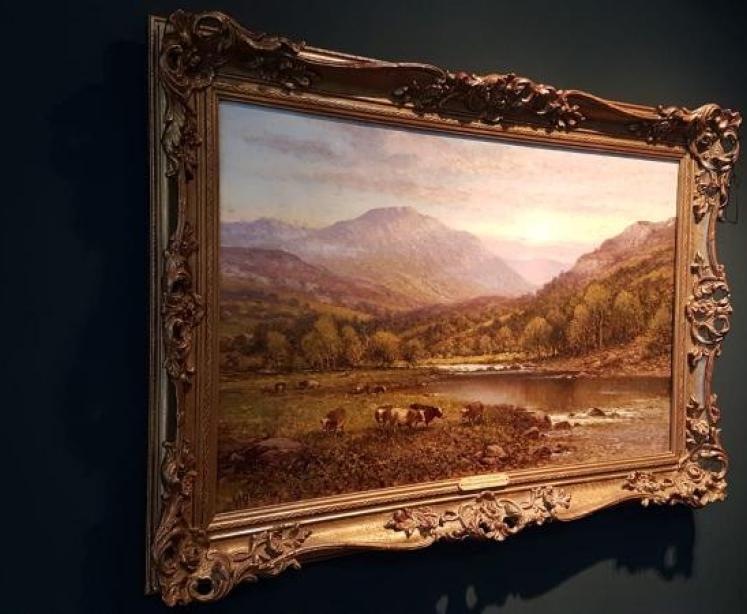 Fine Victorian Oil on Canvas by Alfred Glendening Senior - Image 7