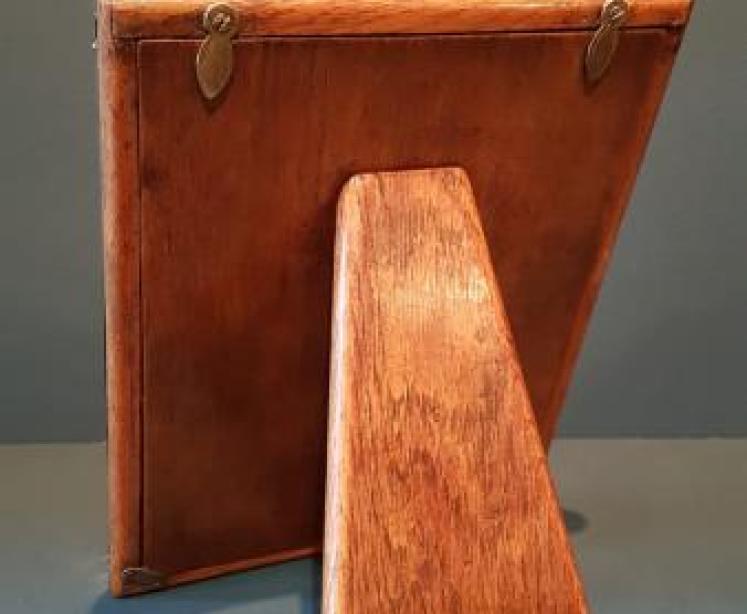 Silver Frame with Ribbon Crest - Image 2