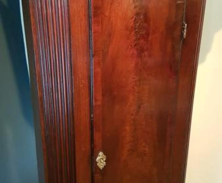 George III Mahogany Lowrey Whitehaven Longcase Clock - Image 4