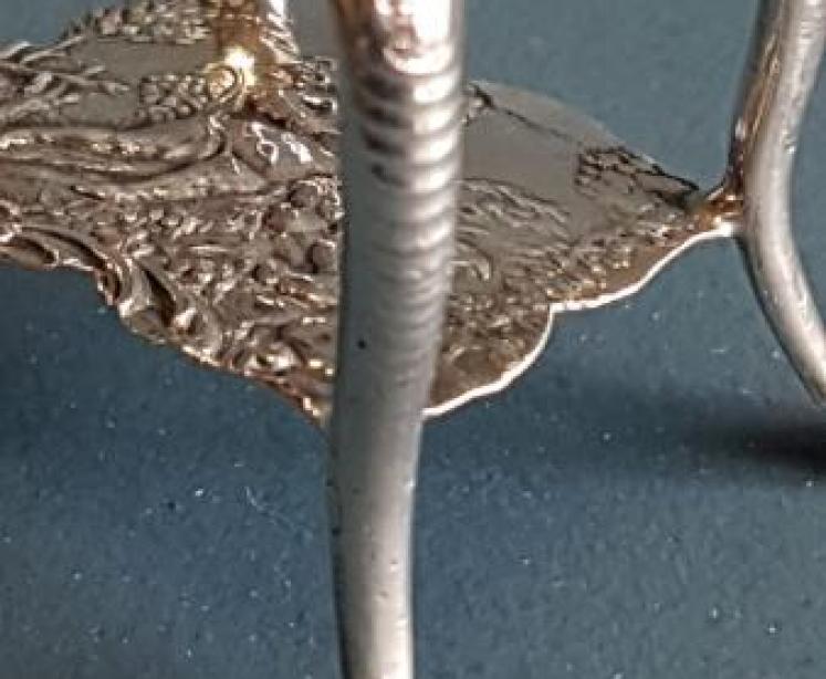 Victorian Silver Miniature Table Stamp Box - Image 7