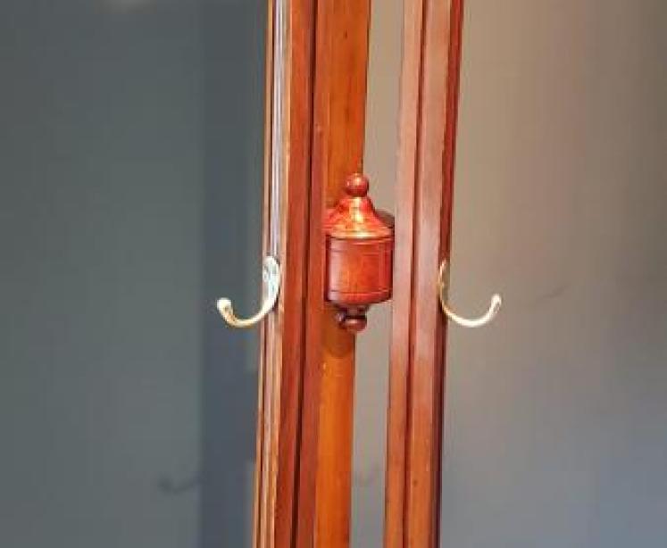 Edwardian Mahogany Coat Stand - Image 5
